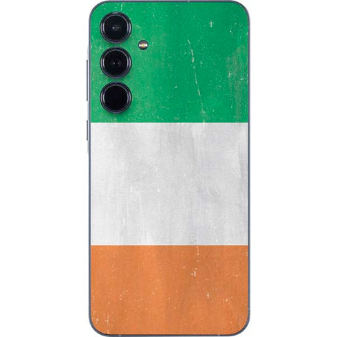 Ireland Flag Distressed Galaxy A35 5G Skin